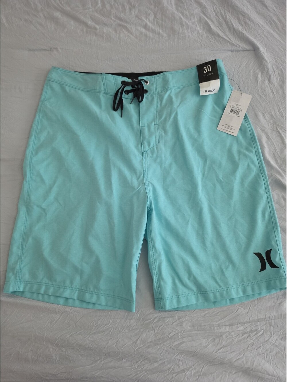 These are the Hurley Men's One & Only Cross Dye Board Shorts featured in an Aura